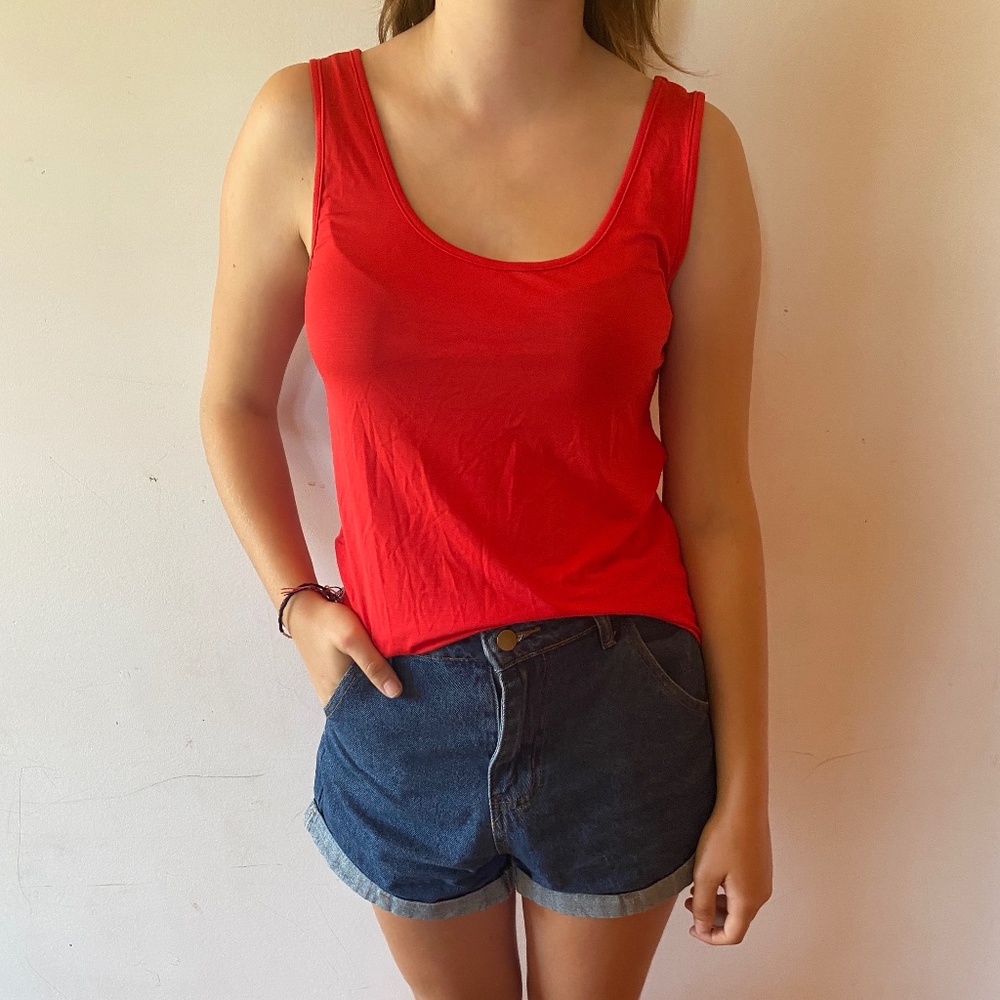 BRAND NEW Red tank top